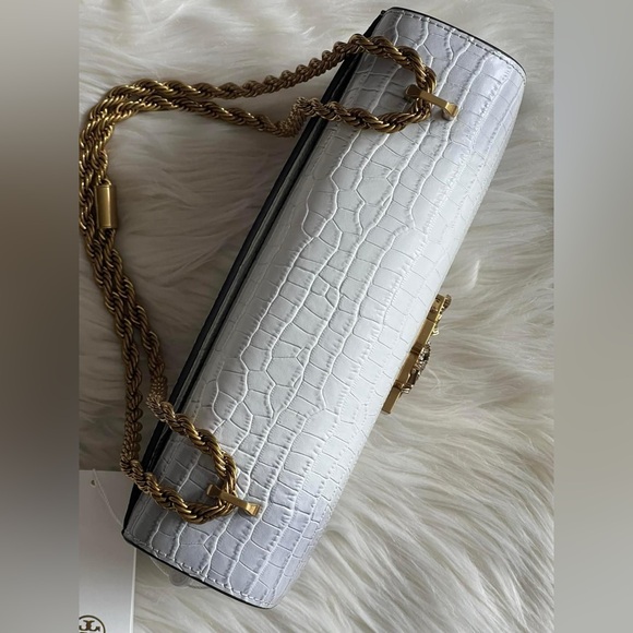 154786 - Tory Burch Eleanor Embossed Rectangular Bag - Picture 8 of 13